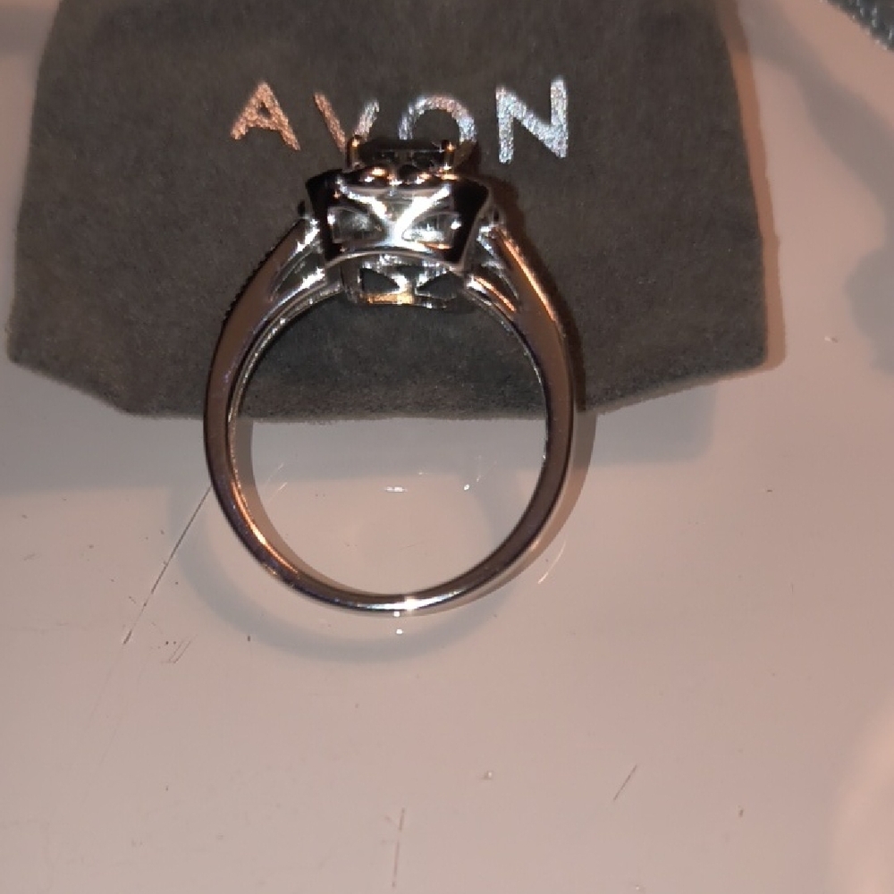 Avon Sterling Silver Special Sentiments Ring Inspired Size 6 - Picture 3 of 4